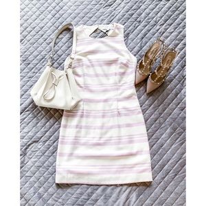 Cupcakes & Cashmere Lavender striped dress NWT 🐰